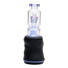 King Pluto KPCT3 Mystic Realm portable vaporizer with a clear glass attachment and black ergonomic base.